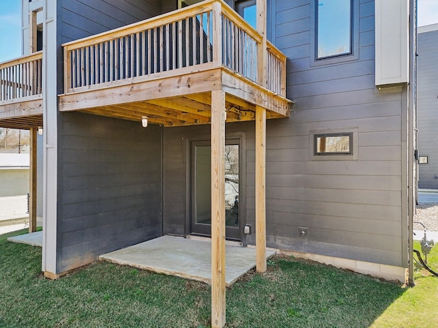 107 E 9th St Unit C5, Columbia, TN 38401 - view of patio featuring a balcony