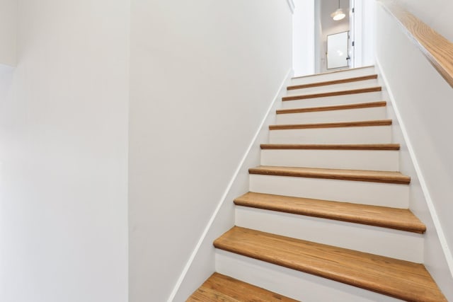 107 E 9th St Unit C6, Columbia, TN 38401 - stairs featuring wood finished floors
