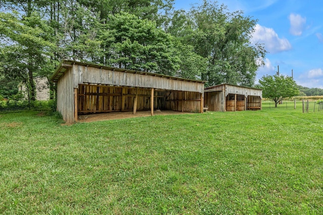 135 Carter Rd, Winchester, TN 37398 - view of yard with an outbuilding and an outdoor structure