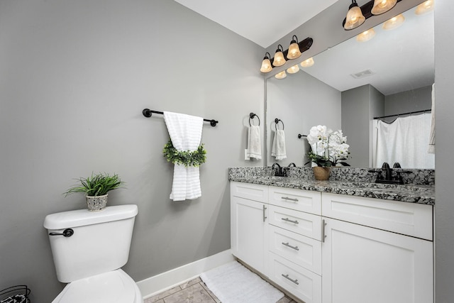 541 Piccadilly Dr, Murfreesboro, TN 37128 - bathroom featuring double vanity and tile patterned floors