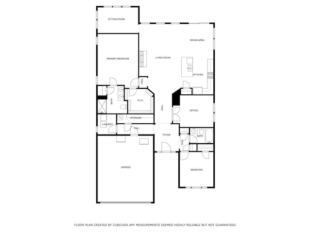 2844 Bluestem Ln, Murfreesboro, TN 37128 - property floor plan
