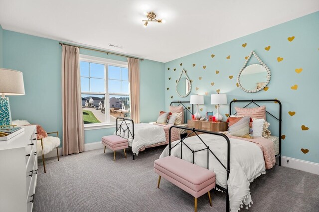 7286 Murrel Dr, Franklin, TN 37064 - carpeted bedroom featuring baseboards