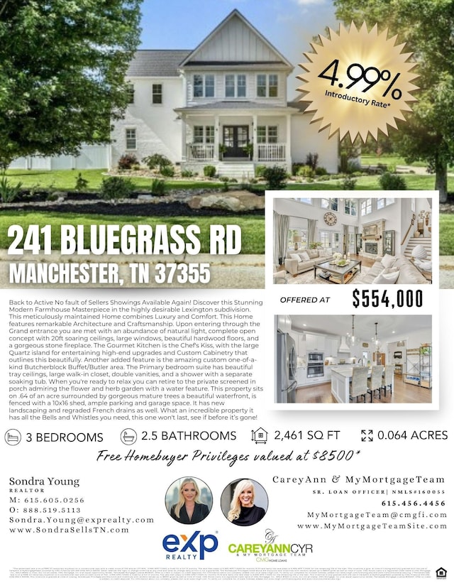 241 Bluegrass Rd, Manchester, TN 37355 - photo 2