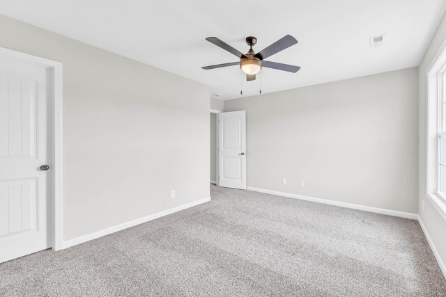 752 Boreal Way, Clarksville, TN 37042 - empty room with carpet, ceiling fan, and baseboards