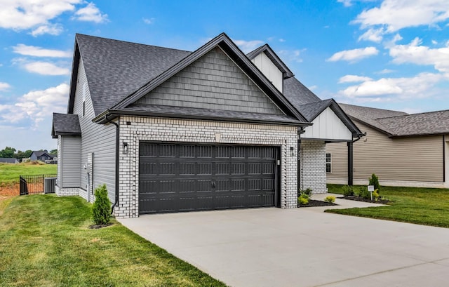 752 Boreal Way, Clarksville, TN 37042 - view of front of property with a garage, a shingled roof, and concrete driveway