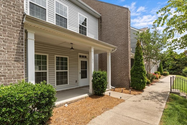 4316 Summercrest Blvd Unit 105, Antioch, TN 37013 - view of exterior entry with brick siding and covered porch