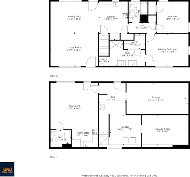 129 Neese Dr, Nashville, TN 37211 - room layout