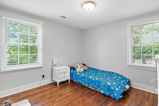 129 Neese Dr, Nashville, TN 37211 - bedroom with wood finished floors, multiple windows, and baseboards