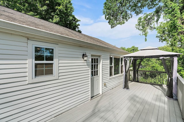 129 Neese Dr, Nashville, TN 37211 - wooden deck with a gazebo
