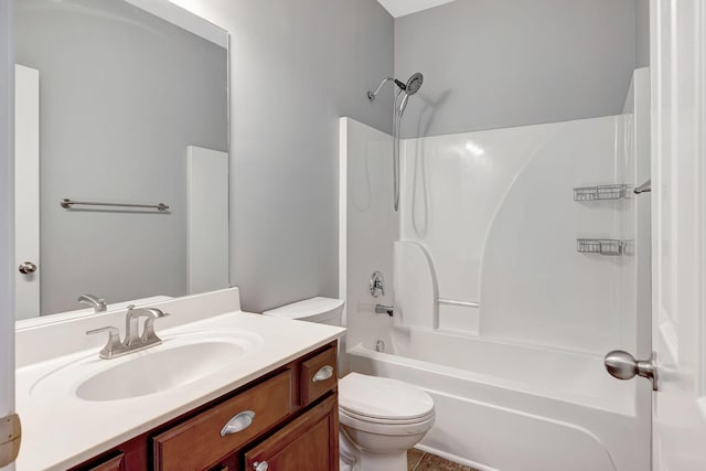 4047 Locerbie Cir, Spring Hill, TN 37174 - bathroom with vanity, washtub / shower combination, and tile patterned flooring