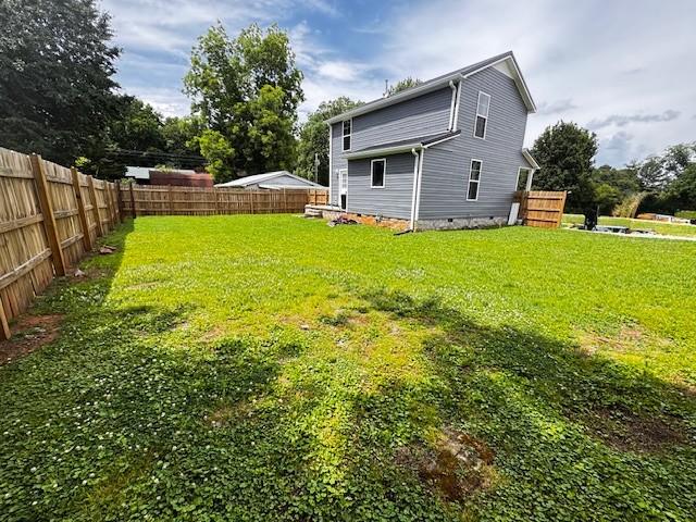 203 5th Ave N, Decherd, TN 37324 - view of fenced backyard