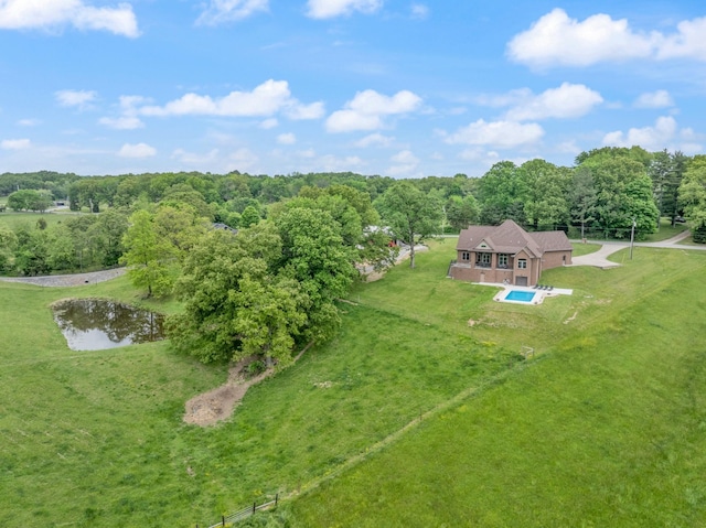 532 Tidwell Rd, Bon Aqua, TN 37025 - view of subject property featuring a heavily wooded area and a large body of water