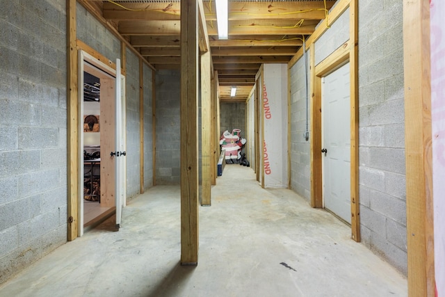 532 Tidwell Rd, Bon Aqua, TN 37025 - view of unfinished below grade area