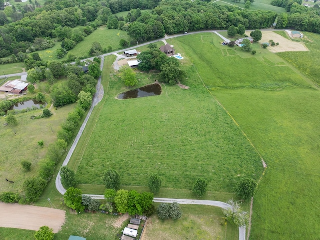 532 Tidwell Rd, Bon Aqua, TN 37025 - aerial view of sparsely populated area