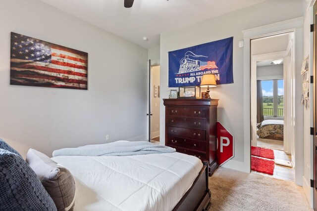 532 Tidwell Rd, Bon Aqua, TN 37025 - bedroom featuring carpet flooring and a ceiling fan