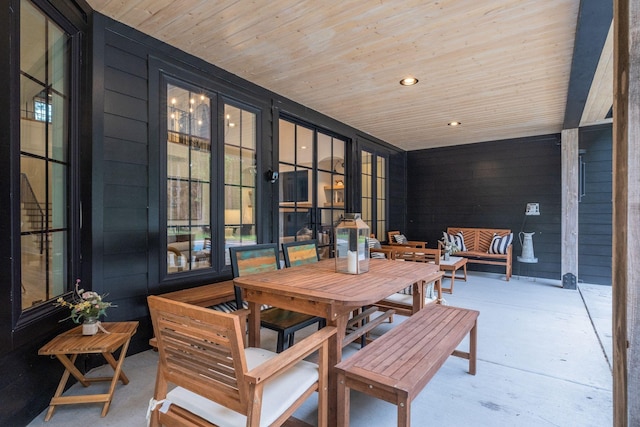 1050 Garton Rd, Burns, TN 37029 - view of patio with an outdoor hangout area and outdoor dining area