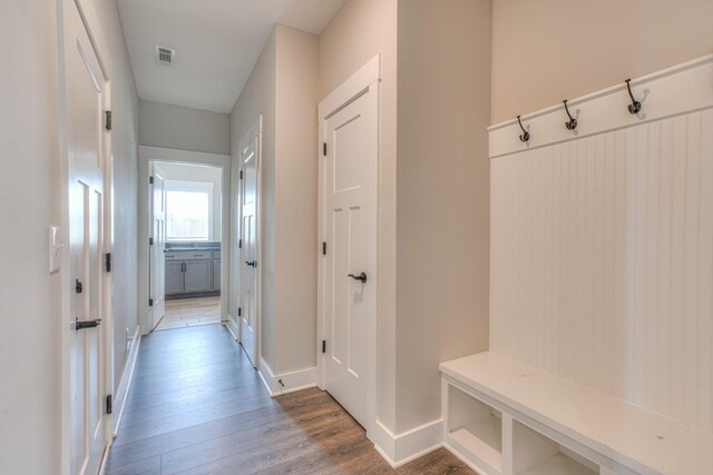 410 Alyne Ct, Murfreesboro, TN 37129 - mudroom with wood finished floors and baseboards