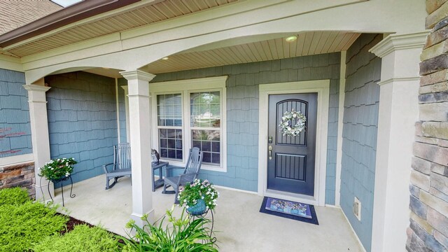 1106 Davidson Walk, Spring Hill, TN 37174 - view of exterior entry with covered porch
