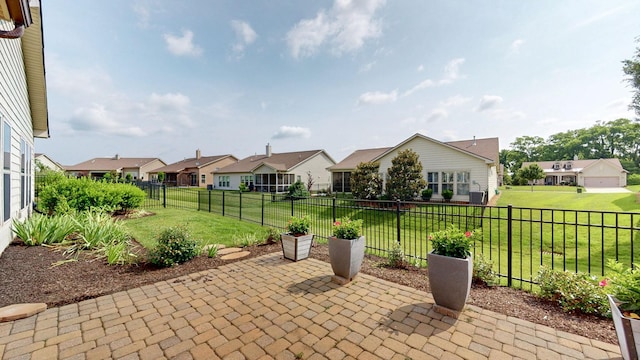 1106 Davidson Walk, Spring Hill, TN 37174 - view of patio featuring a residential view