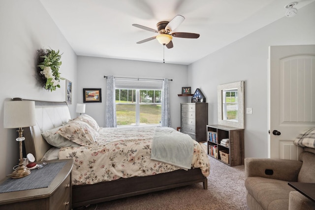 1505 Bakers Work Rd, Burns, TN 37029 - carpeted bedroom featuring a ceiling fan