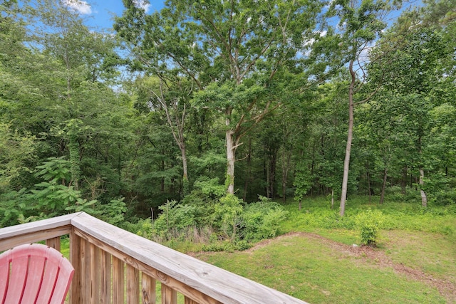 1505 Bakers Work Rd, Burns, TN 37029 - view of yard featuring a wooded view