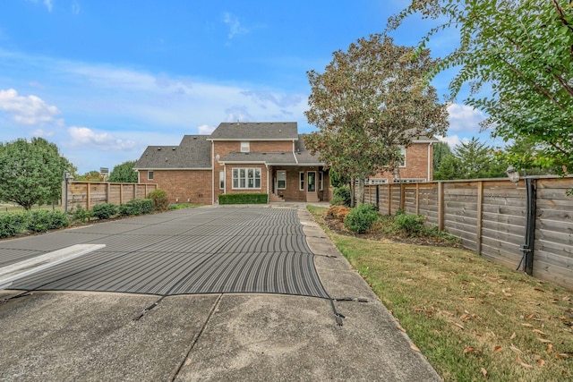 2103 Liebengood Rd, Goodlettsville, TN 37072 - rear view of property with brick siding