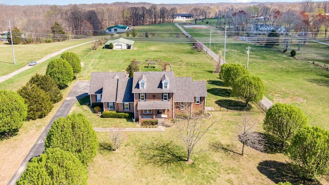 2103 Liebengood Rd, Goodlettsville, TN 37072 - aerial view of sparsely populated area featuring agricultural land