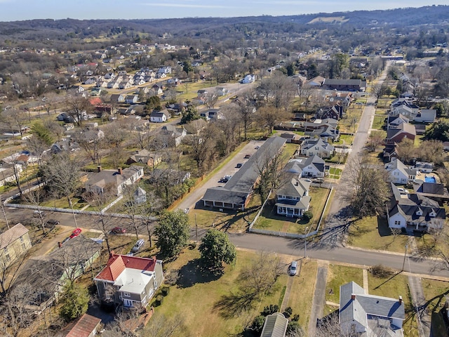 123 S Sam Davis Ave, Pulaski, TN 38478 - aerial view of residential area