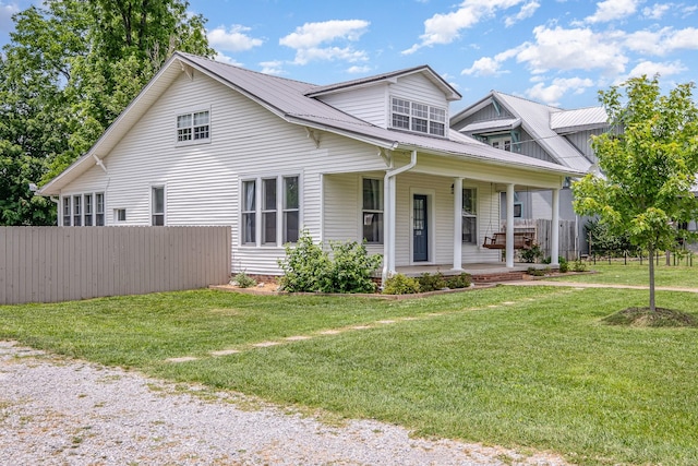 213 Maple St, Bell Buckle, TN 37020 - view of front facade featuring a porch