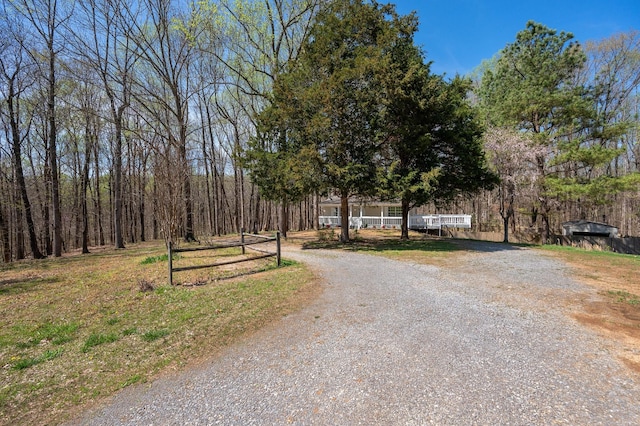 201 Welker Rd, Cedar Hill, TN 37032 - view of dirt / gravel road