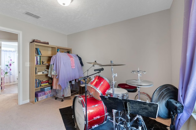 5104 Preserve Blvd, Antioch, TN 37013 - misc room featuring carpet flooring and a textured ceiling