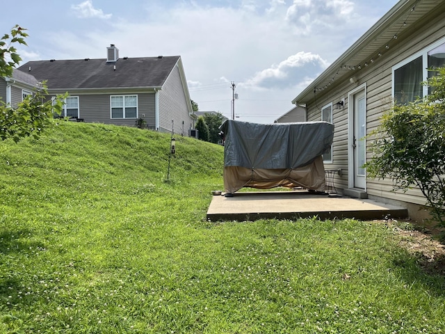 5104 Preserve Blvd, Antioch, TN 37013 - view of green lawn featuring a patio area