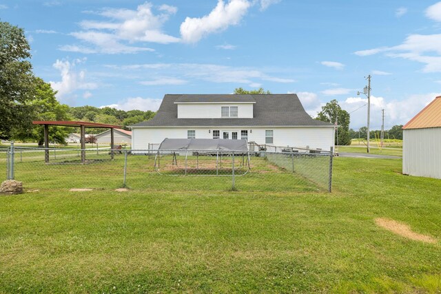 834 Union Camp Rd, Lafayette, TN 37083 - view of back of house