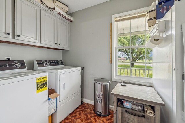 834 Union Camp Rd, Lafayette, TN 37083 - washroom with washer and clothes dryer and cabinet space