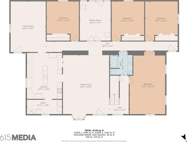 834 Union Camp Rd, Lafayette, TN 37083 - property floor plan