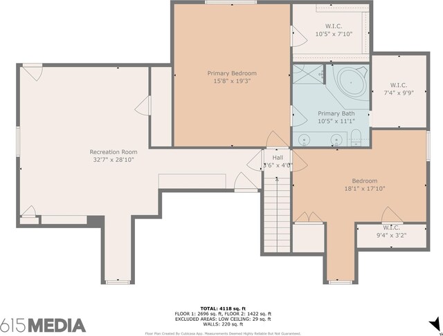 834 Union Camp Rd, Lafayette, TN 37083 - floor plan / room layout