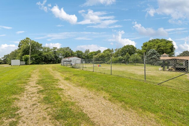 834 Union Camp Rd, Lafayette, TN 37083 - view of yard with an outbuilding and an exterior structure