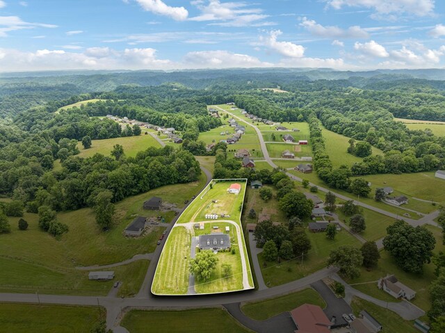 834 Union Camp Rd, Lafayette, TN 37083 - bird's eye view of a forest