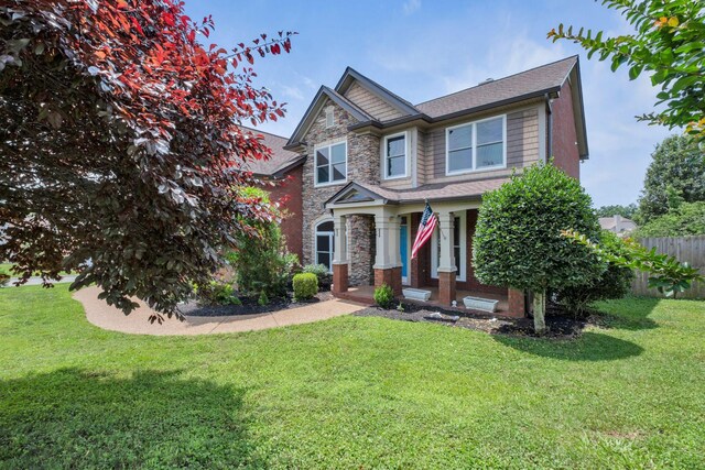 5000 Loch Lorne Ct, Mount Juliet, TN 37122 - craftsman house featuring stone siding