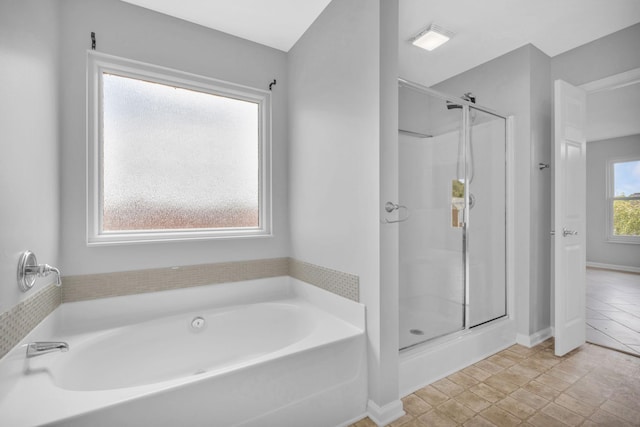 5000 Loch Lorne Ct, Mount Juliet, TN 37122 - bathroom featuring a stall shower and a bath