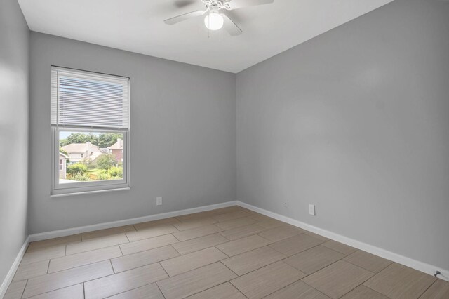 5000 Loch Lorne Ct, Mount Juliet, TN 37122 - spare room featuring ceiling fan and wood finish floors