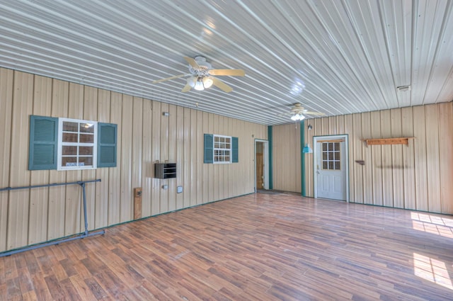 417 Haskins Chapel Rd, Lewisburg, TN 37091 - empty room featuring ceiling fan and wood finished floors