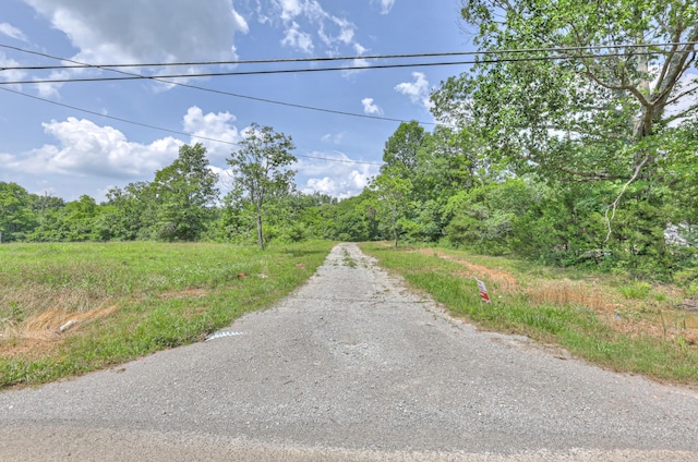417 Haskins Chapel Rd, Lewisburg, TN 37091 - view of street featuring a forest view