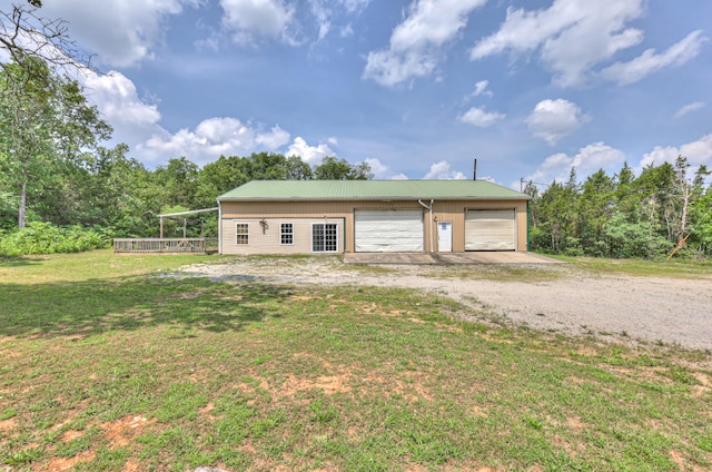 417 Haskins Chapel Rd, Lewisburg, TN 37091 - view of detached garage