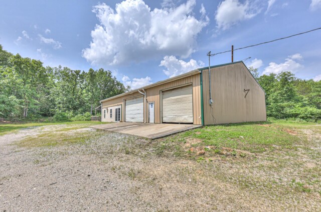 417 Haskins Chapel Rd, Lewisburg, TN 37091 - view of detached garage
