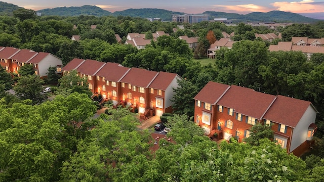 127 Carriage Ct, Brentwood, TN 37027 - aerial perspective of suburban area featuring mountains