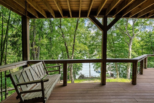 2541 Sparkmantown Rd, Doyle, TN 38559 - view of deck