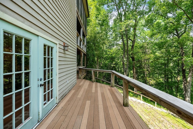 2541 Sparkmantown Rd, Doyle, TN 38559 - deck featuring french doors