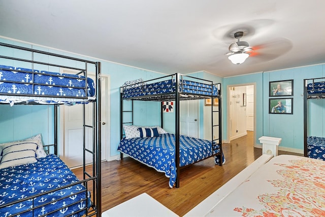 2541 Sparkmantown Rd, Doyle, TN 38559 - bedroom with wood finished floors and baseboards