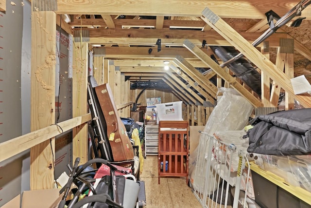 3067 Boxbury Ln, Spring Hill, TN 37174 - view of unfinished attic